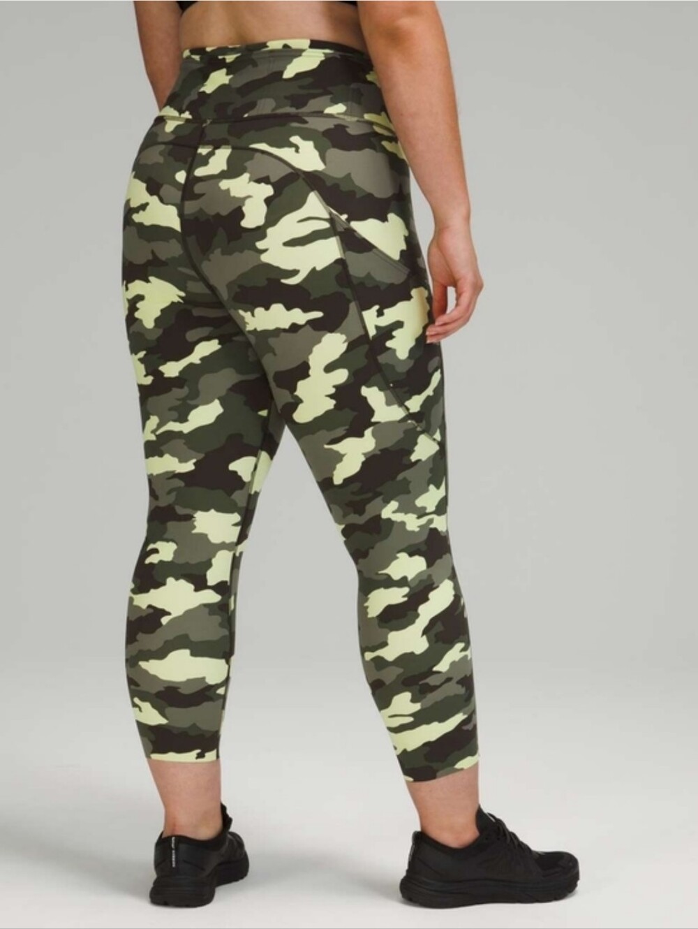Lululemon Fast and Free Tight 25" *Non-Reflective Nulux Heritage 365 Camo Multi